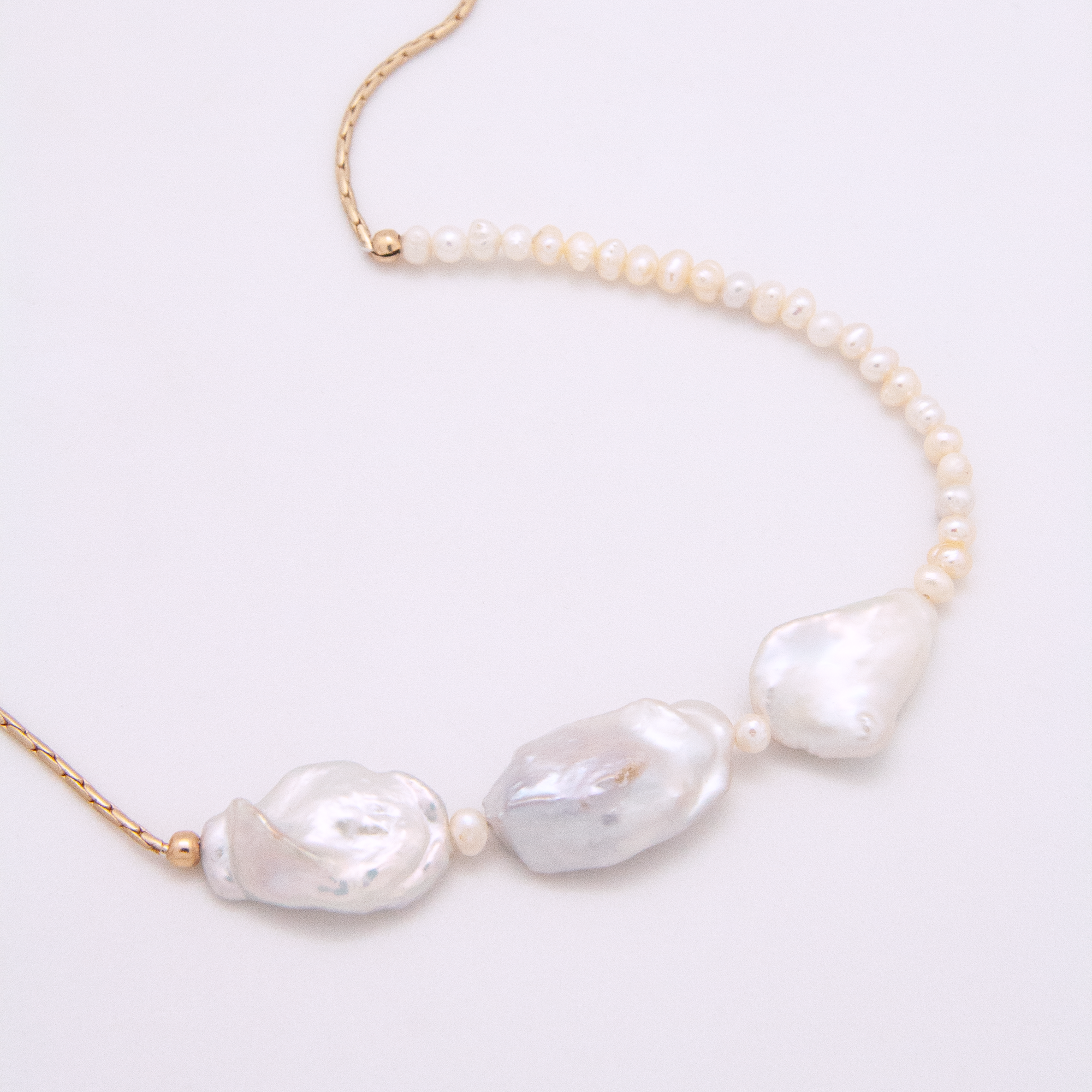 Freestyle Baroque Pearl Necklace Vivien Walsh