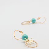 alia earrings turquoise