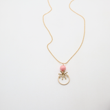 alia necklace coral