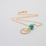 alia necklace turquoise