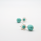 ambra earrings turquoise