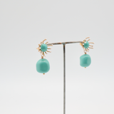 ambra earrings turquoise