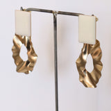 georgia earrings white