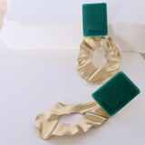 georgia earrings teal