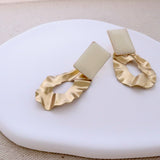 georgia earrings white