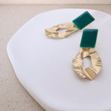 georgia earrings teal
