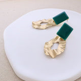 georgia earrings teal