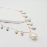 demi necklace silver