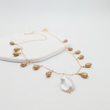 demi necklace gold