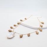 demi necklace gold