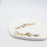 daniela earrings silver