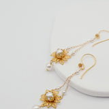 eden earrings pearl