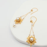 eden earrings pearl