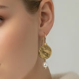 disc earrings