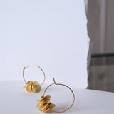 gold mini hoops