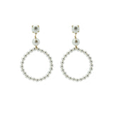 pearl hoops