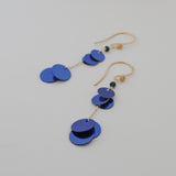 safa earrings cobalt