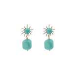 ambra earrings turquoise