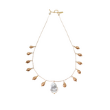 demi necklace gold