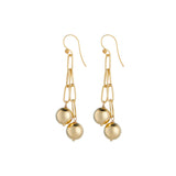 ball + chain earrings