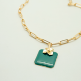 gisele necklace teal