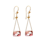 chloe earrings rose