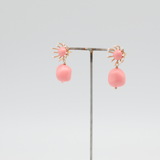 ambra earrings coral