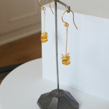 gold stacking earrings