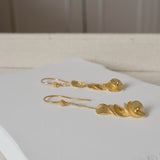 gold stacking earrings