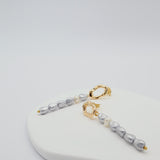 dani earrings silver