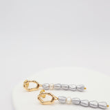 dani earrings silver