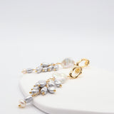 donna earrings silver