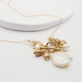 deia necklace gold