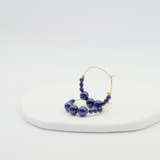 pearl beaded hoops