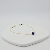 single pearl bracelet midnight