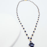 beaded pearl chain