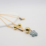 lexi necklace smokey green