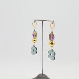 lexi earrings smokey green