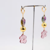 lexi earrings blush pink