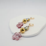 lexi earrings blush pink