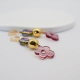 lexi earrings blush pink
