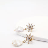 star pearl studs
