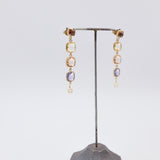 jodi earrings tanzanite