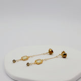 jan earrings lemon