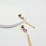 jean earrings tanzanite