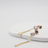 jean earrings tanzanite