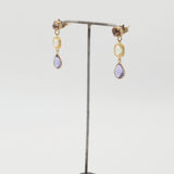 josie earrings tanzanite