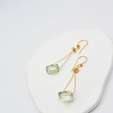 chloe earrings mint