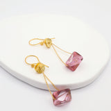 chloe earrings rose