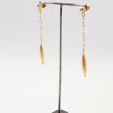 chain line earrings